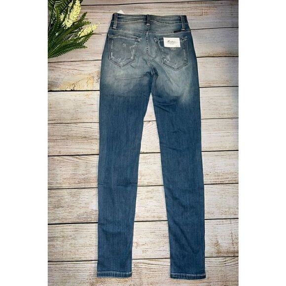 KanCan Distressed Skinny Jeans (Sz 0) - Picture 2 of 5